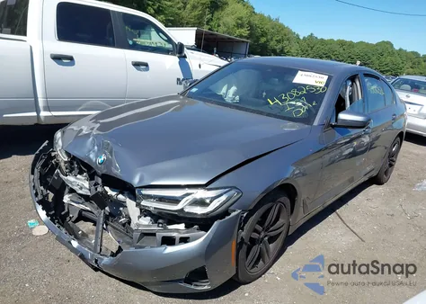 2022 BMW 530 I xDrive из США, поврежденный, VIN WBA13BJ08NWX56540